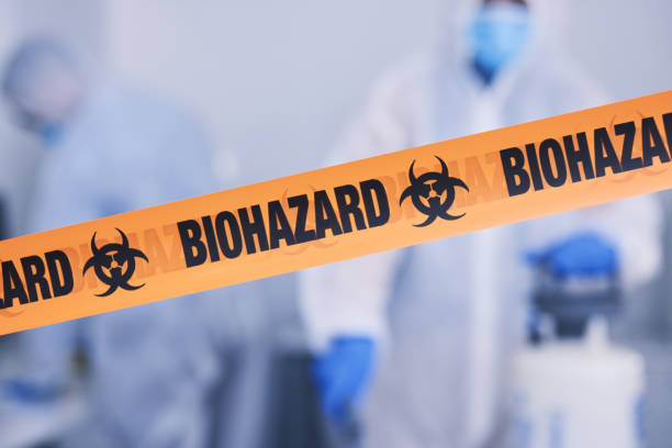 Professional Infectious Disease Decontamination technician working in Winslow, NJ